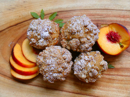 Peach Streusel Muffins